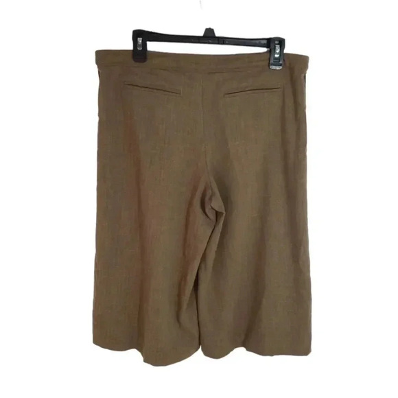 {To the Max} Brown Dressy Shorts - Longer Length - Picture 2 of 7